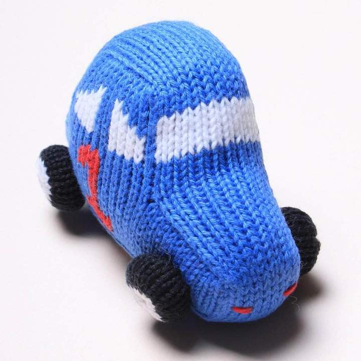 Estella Organic Racing Car Newborn Rattles Baby Toys, -- ANB Baby