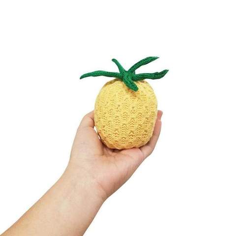 Estella Pineapple Organic Rattle Baby Toy, -- ANB Baby