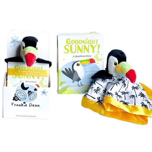 Frankie Dean Dream Blanket and Book, Sunny the Toucan, -- ANB Baby