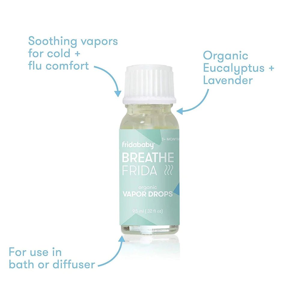 FridaBaby BreatheFrida Organic Vapor Bath Drops, -- ANB Baby