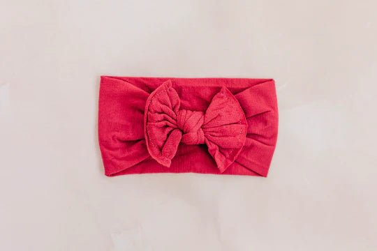 Golden Dot Lane Nylon Bow Headband, -- ANB Baby