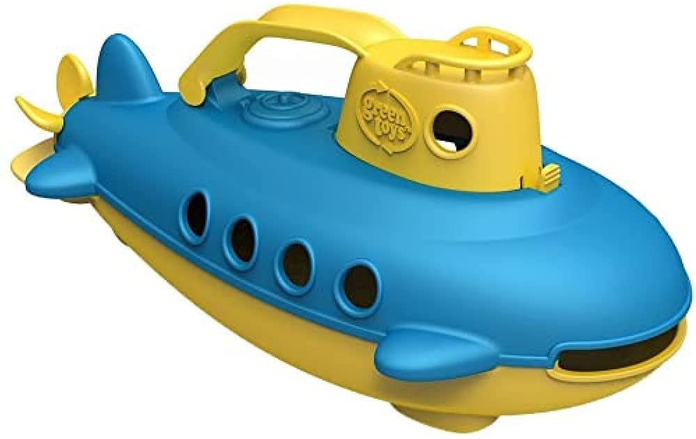 Green Toys Yellow Submarine Toy - ANB Baby -bath toy