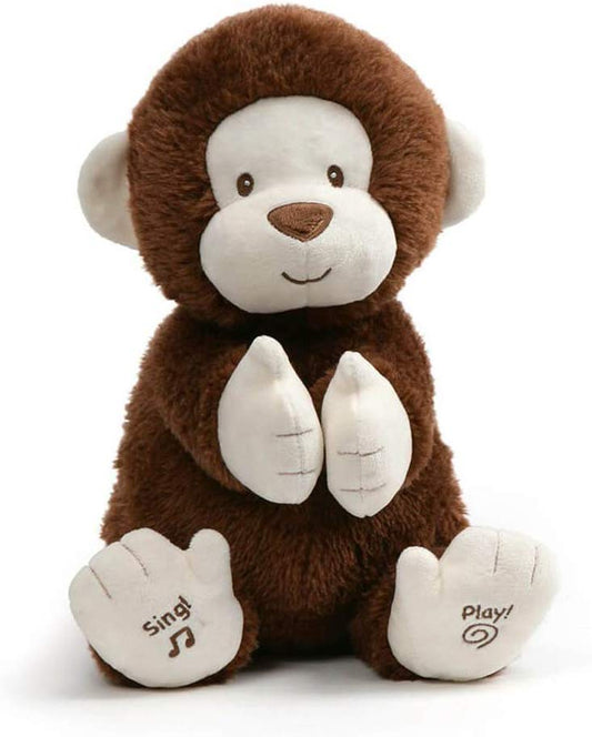 GUND Clappy Monkey Singing and Clapping Plush, -- ANB Baby