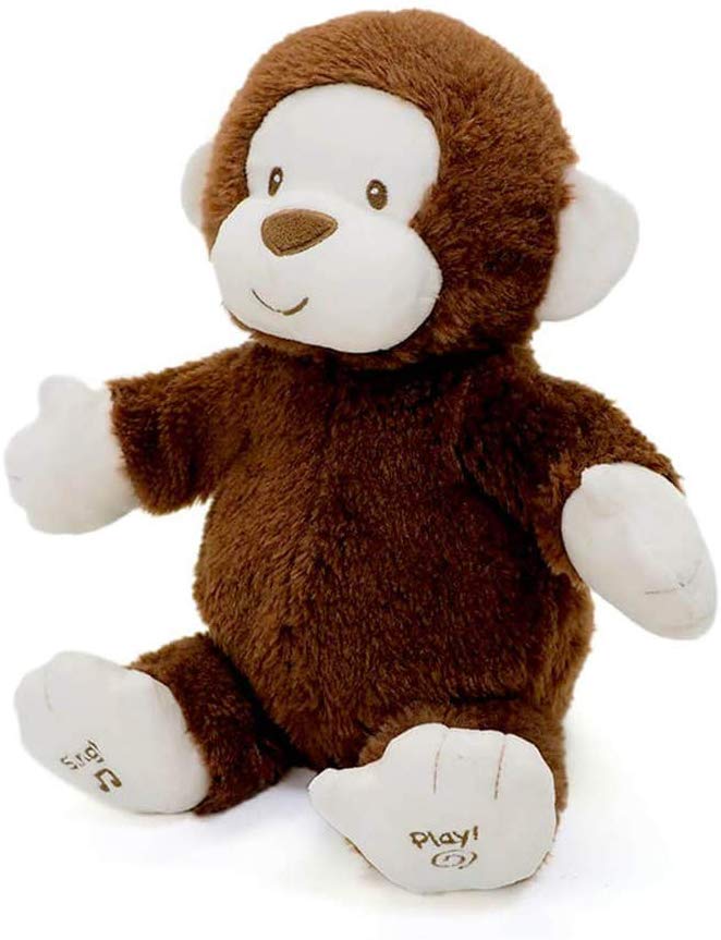 GUND Clappy Monkey Singing and Clapping Plush, -- ANB Baby