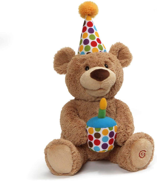 GUND Happy Birthday Teddy Bear, -- ANB Baby