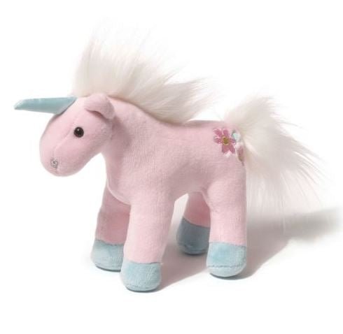 GUND Unicorn Chatters Plush Magical Sound Toy, Pink, -- ANB Baby