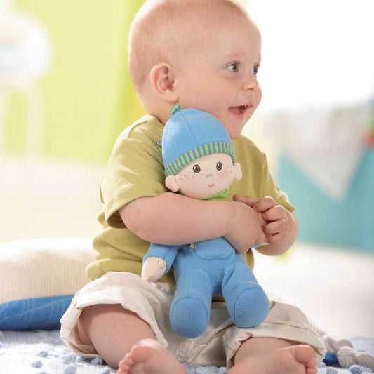 HABA Luis Snug-Up Doll, -- ANB Baby