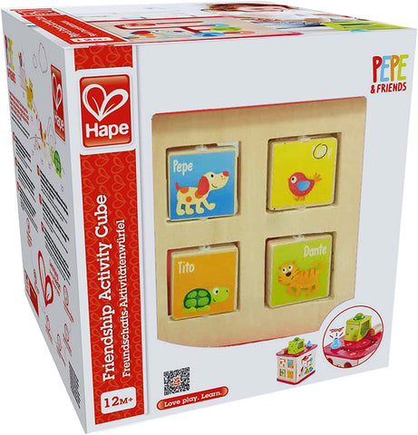 HAPE Friendship Activity Cube, -- ANB Baby