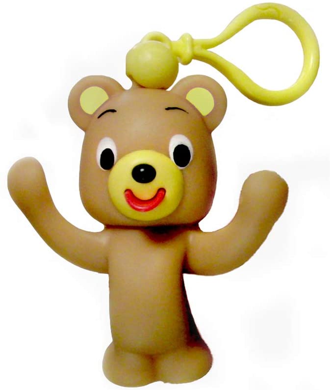 Jabber Ball Jabb-a-boo Bear with Clip, -- ANB Baby