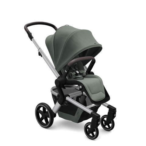 Joolz Hub+ Premium Baby Stroller, Chassis and Seat with Integrated LED Lights and Rain Cover, -- ANB Baby