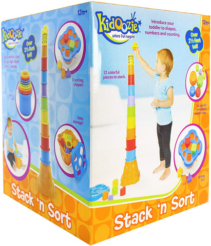 KIDOOZIE Stack and Sort Toy, -- ANB Baby