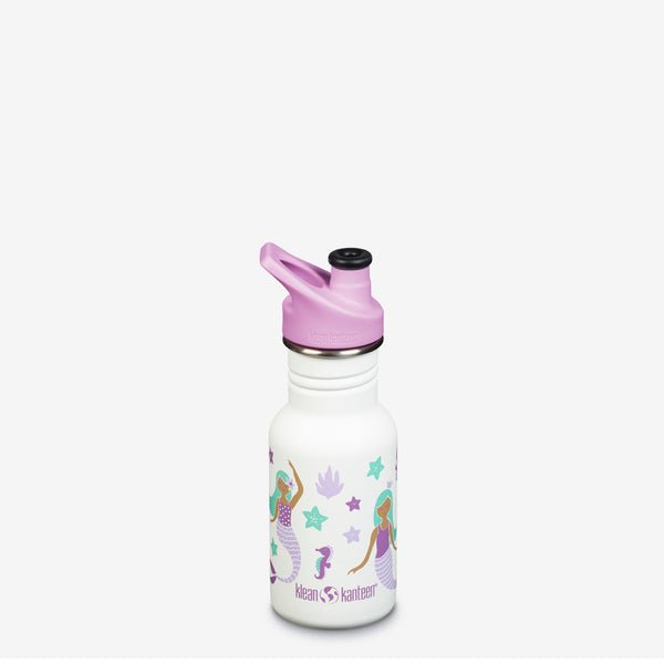 Klean Kanteen Kid's Classic Water Bottle with Sport Cap 12oz., -- ANB Baby