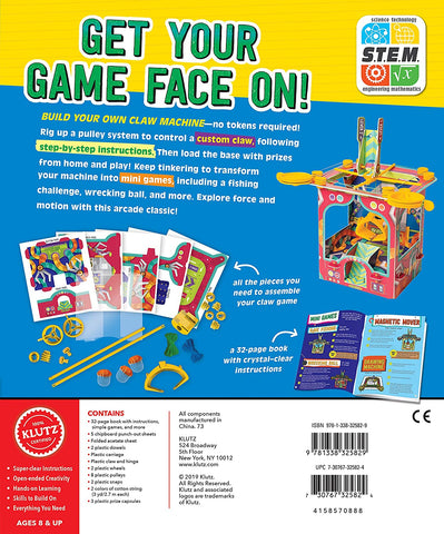 Klutz Maker Lab: Arcade Claw Game S.T.E.M. Kit, -- ANB Baby