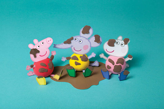 Klutz My Peppa Pig Clay Pals Jr. Craft Kit, -- ANB Baby