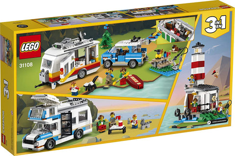 Lego 3in1 Caravan Family Holiday Vacation Toy Building Kit, 766 Pieces, -- ANB Baby