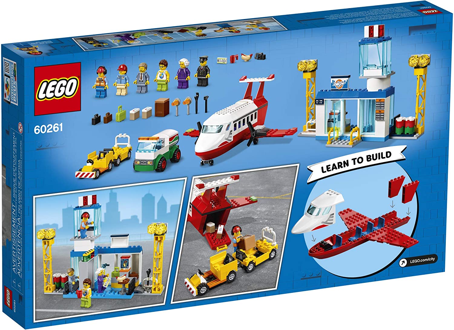 Lego City Central Airport Building Toy, 286 Pieces, -- ANB Baby