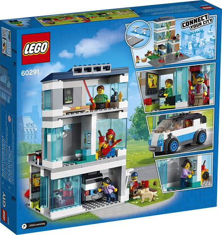 Lego City Family House Building Kit, 388 Pieces, -- ANB Baby