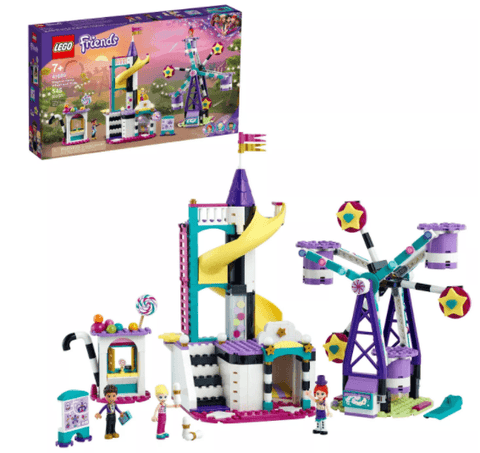 Lego Magical Ferris Wheel and Slide Building Toy, -- ANB Baby