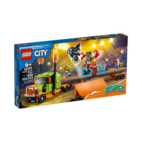 Lego Stunt Show Truck Building Set, 420-Pieces, -- ANB Baby