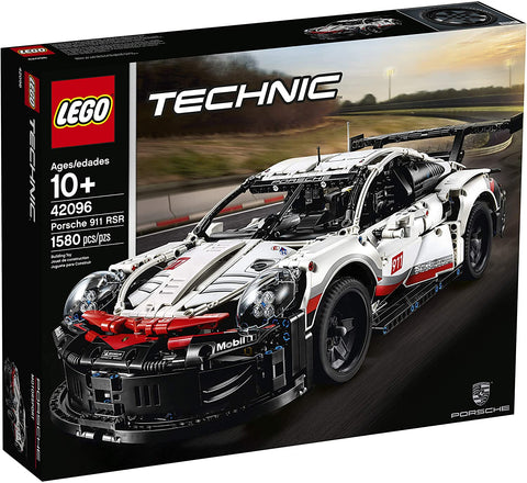 Lego Technic Porsche 911 RSR Race Car Building Set, 1,580 Pieces, -- ANB Baby