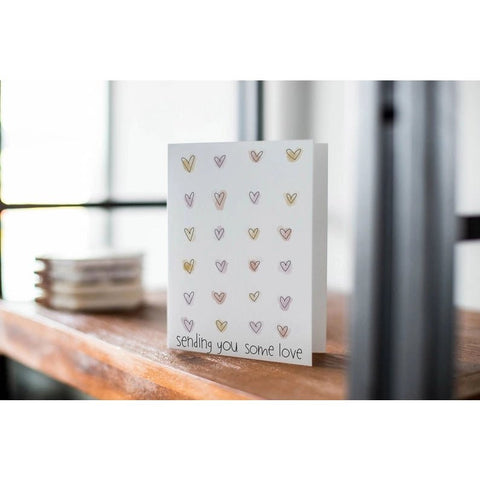 Lemon Milk Paper Sending you some love Card, -- ANB Baby