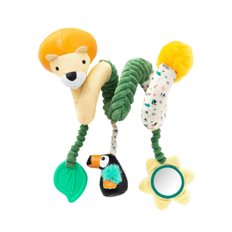 Little Big Friends Activity Spiral Jungle Animal, -- ANB Baby