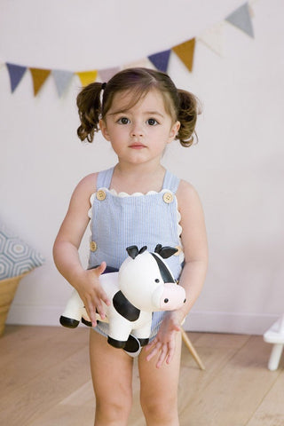 Little Big Friends Emma the Cow Soft Music Box, -- ANB Baby