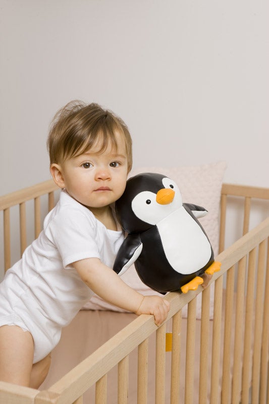 Little Big Friends Martin the Penguin Soft Music Box, -- ANB Baby