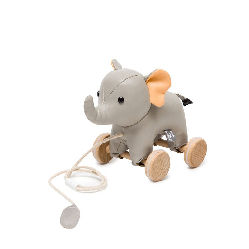 Little Big Friends Vincent The Elephant Pull Along, -- ANB Baby