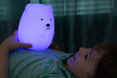 Lumi Pets Bear Night Light, -- ANB Baby