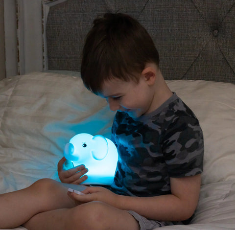 Lumi Pets Elephant Night Light, -- ANB Baby