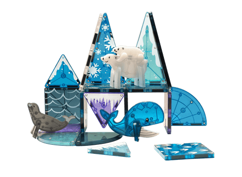 Magna-Tiles Arctic Animals, 25-Piece Set, -- ANB Baby