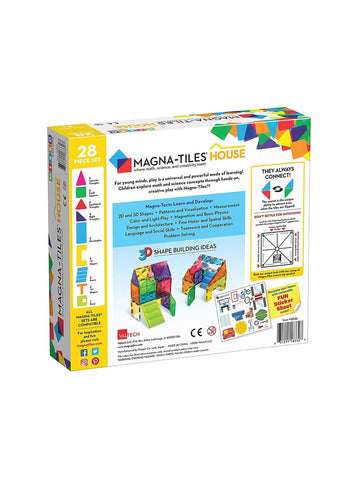 Magna-Tiles House 28-Piece Set, -- ANB Baby