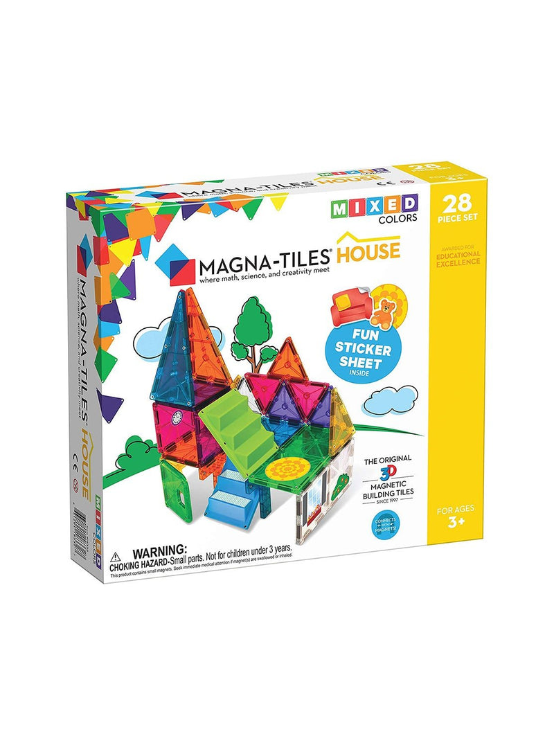 Magna-Tiles House 28-Piece Set, -- ANB Baby