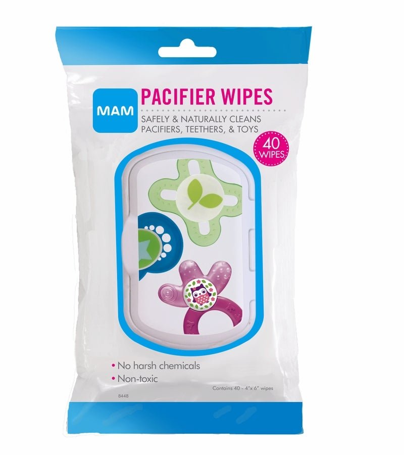 MAM Pacifier Wipes 40 Count, -- ANB Baby