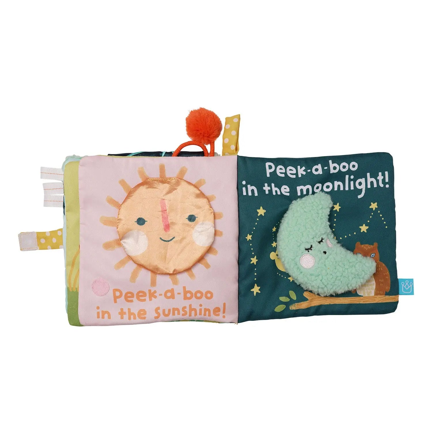 Manhattan Toy Fairytale Peek-a-boo Soft Sensory Book, -- ANB Baby