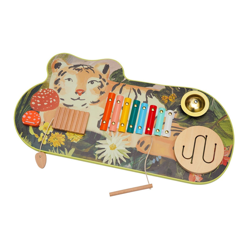 Manhattan Toy Tiger Tunes Wooden Musical Toy, -- ANB Baby