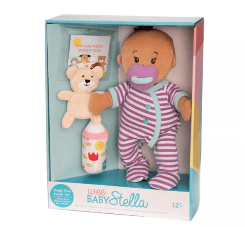 Manhattan Toy Wee Baby Stella Beige Sleep Time Scents Set Toy, -- ANB Baby