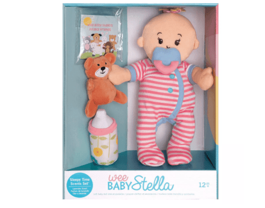 Manhattan Toy Wee Baby Stella Peach Sleepy Time Scents Set Toy, -- ANB Baby