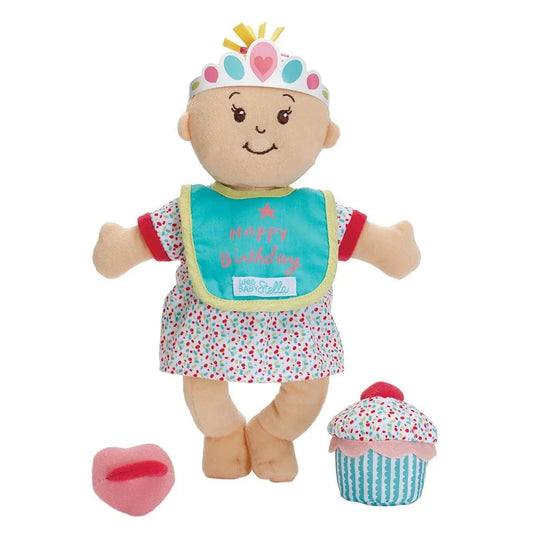 Manhattan Toy Wee Baby Stella Peach Sweet Scents Birthday Set, -- ANB Baby