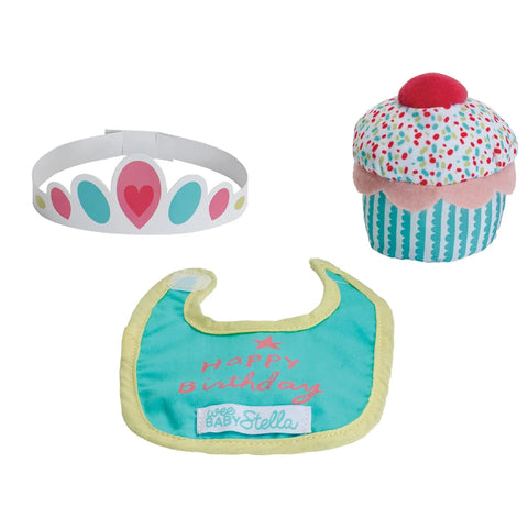 Manhattan Toy Wee Baby Stella Peach Sweet Scents Birthday Set, -- ANB Baby