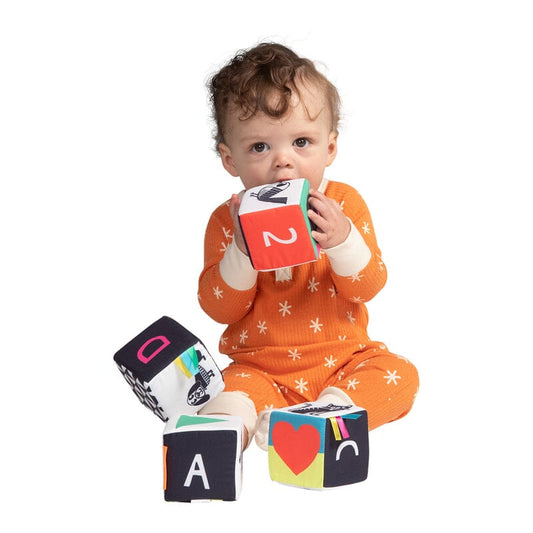 Manhattan Toy Wimmer Ferguson Soft Mind Cubes, -- ANB Baby