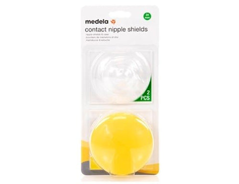 MEDELA Contact Nipple Shields and Case Available 16 mm, 20 mm, 24 mm, -- ANB Baby