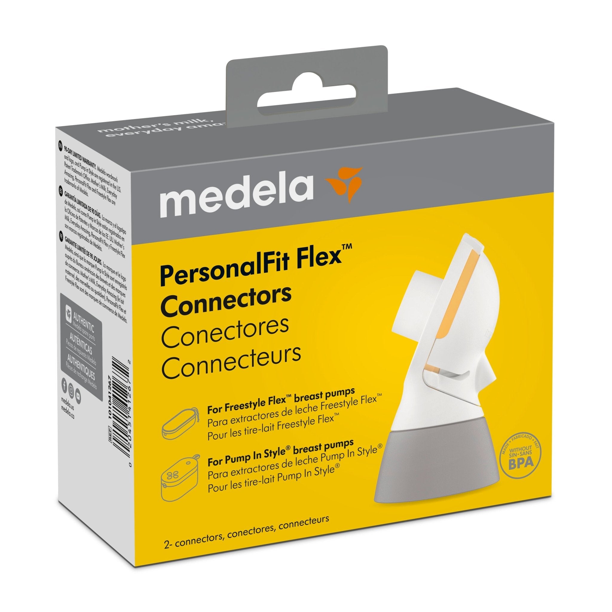 Medela PersonalFit Flex Connectors for Pump In Style MaxFlow and Freestyle Flex, -- ANB Baby