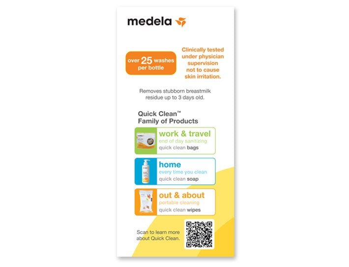Medela Quick Clean™ Breast Milk Removal Soap, -- ANB Baby