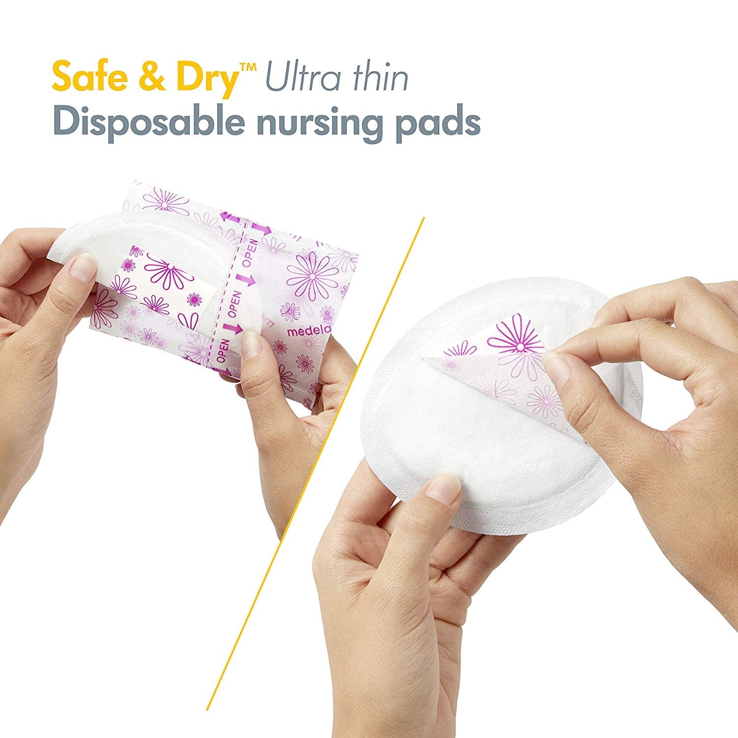 Medela Safe and Dry™ Ultra Thin Disposable Nursing Pads, -- ANB Baby