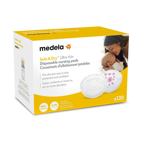 Medela Safe and Dry™ Ultra Thin Disposable Nursing Pads, -- ANB Baby