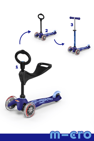 Micro Kickboard Mini 3-In-1 Deluxe Scooter, -- ANB Baby