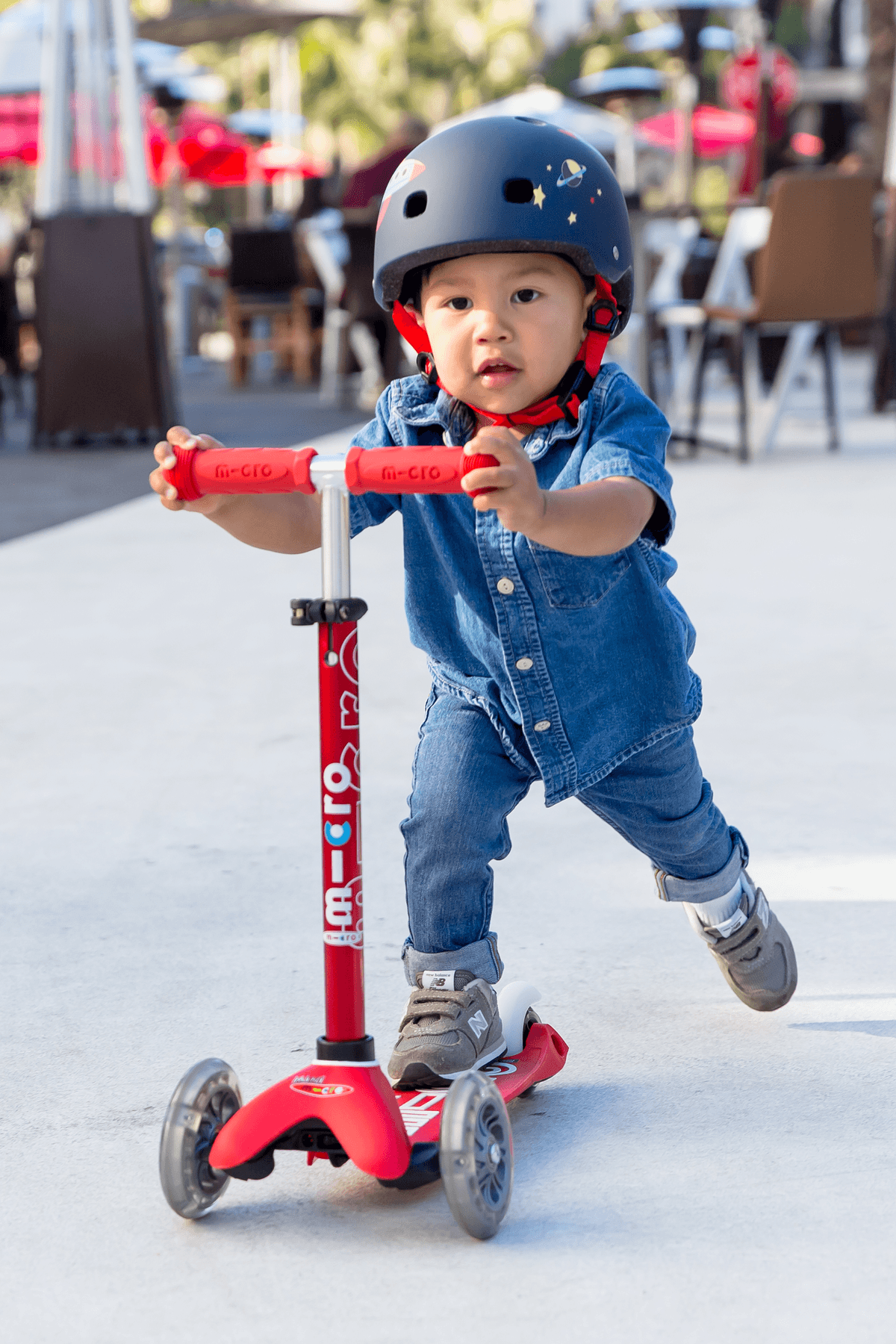 Micro Kickboard Mini Deluxe LED Scooter, -- ANB Baby