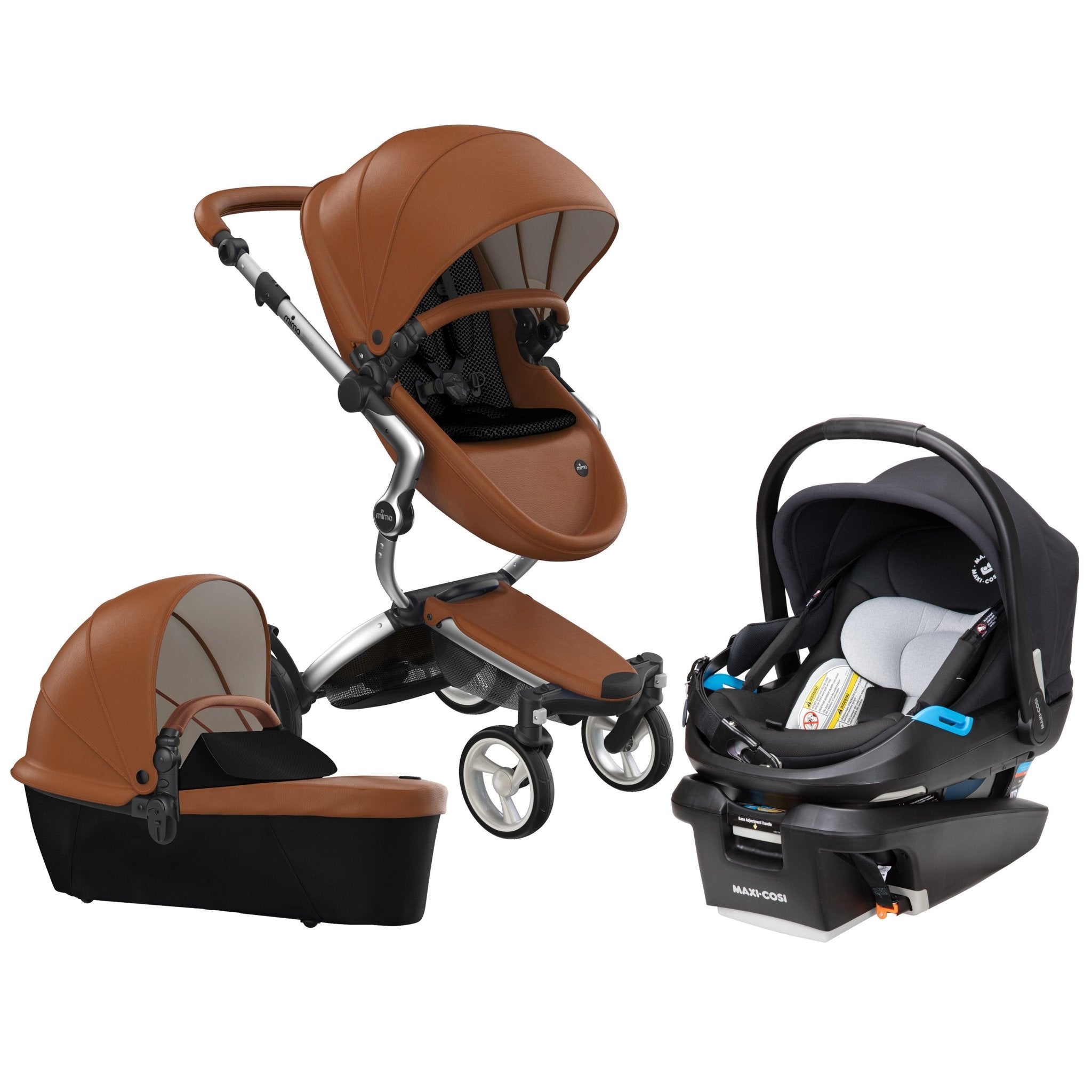 Mima Xari 4G and Maxi Cosi Coral XP Travel System, -- ANB Baby